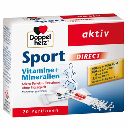 DOPPELHERZ Sport DIRECT Vitamine+Mineralien - 20St - Vitamine