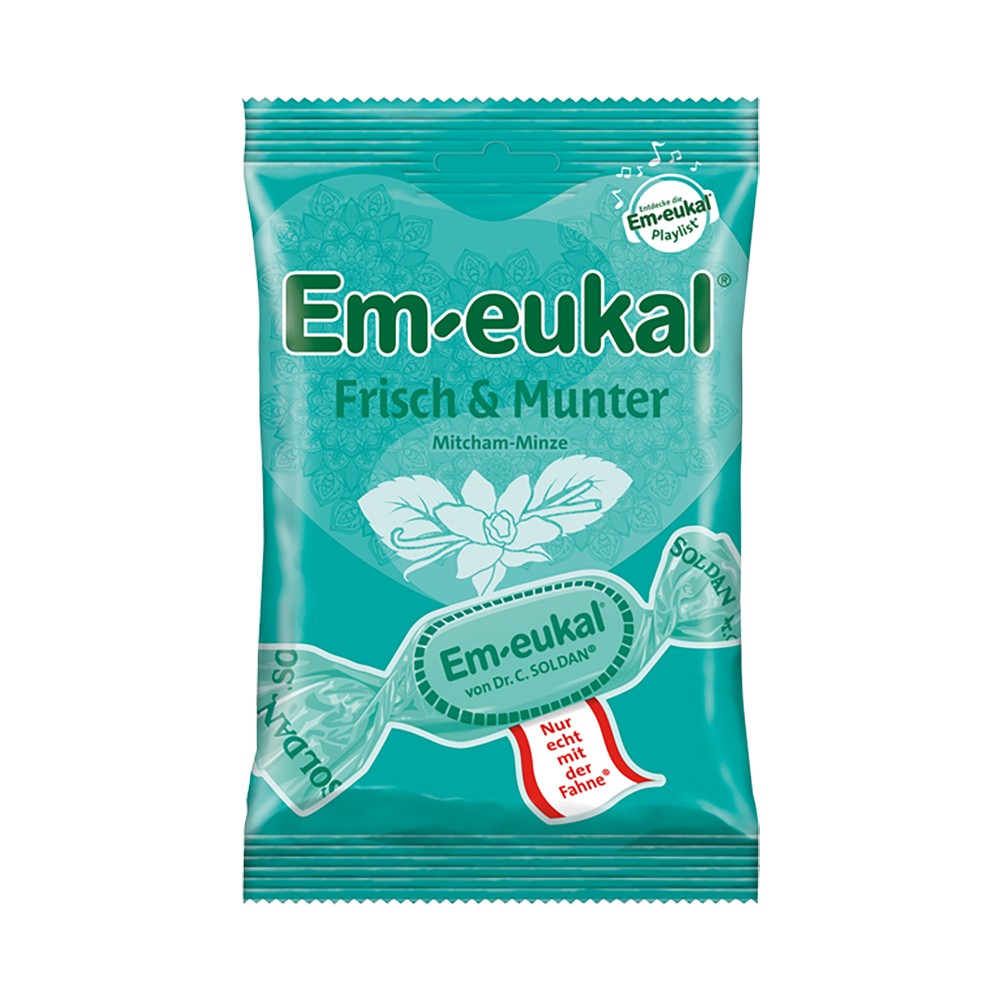 EM-EUKAL Bonbons Frisch & Munter Mitcham-Minze z.h