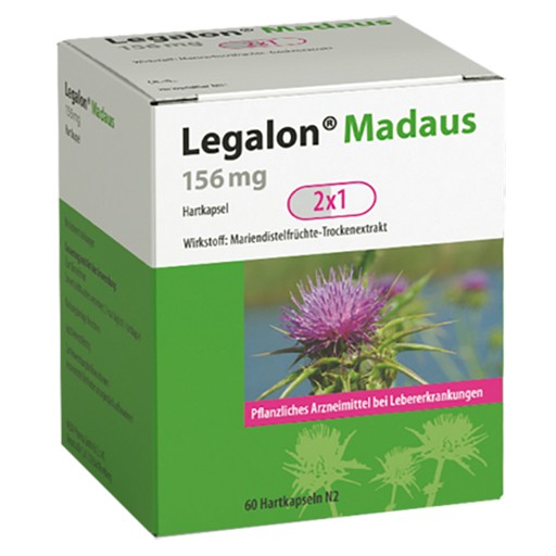 LEGALON Madaus 156 mg Hartkapseln