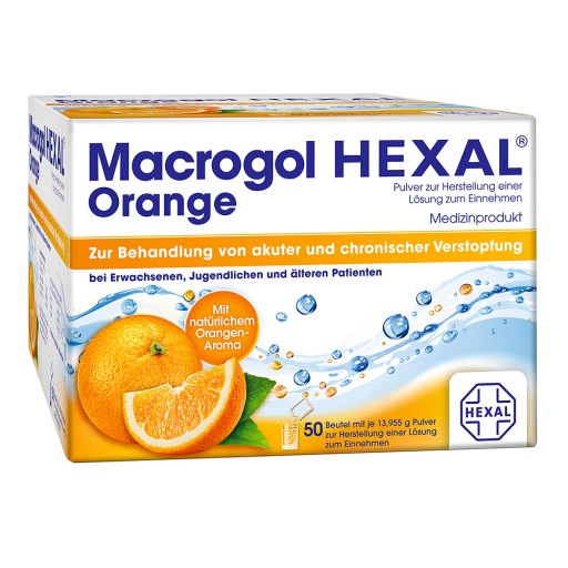 MACROGOL HEXAL Orange Plv.z.Her.e.Lsg.z.Einn.Btl.