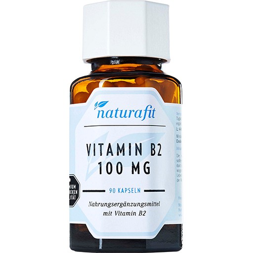 NATURAFIT Vitamin B2 100 mg Kapseln