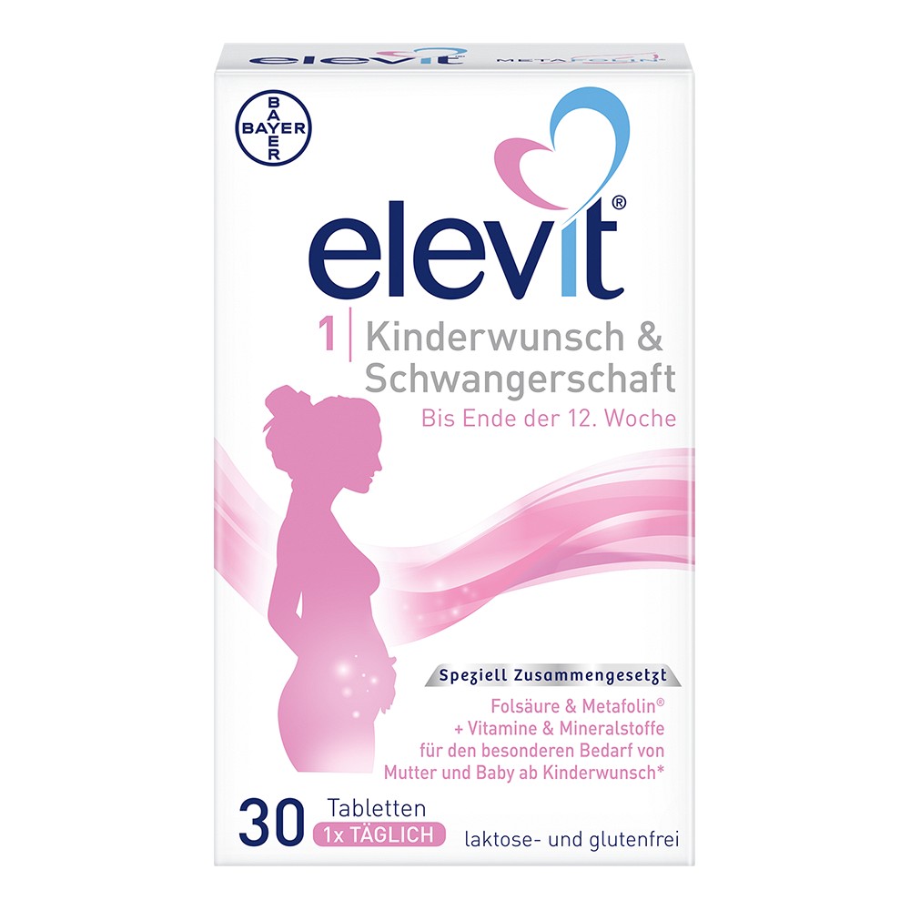 ELEVIT 1 Kinderwunsch & Schwangerschaft Tabletten