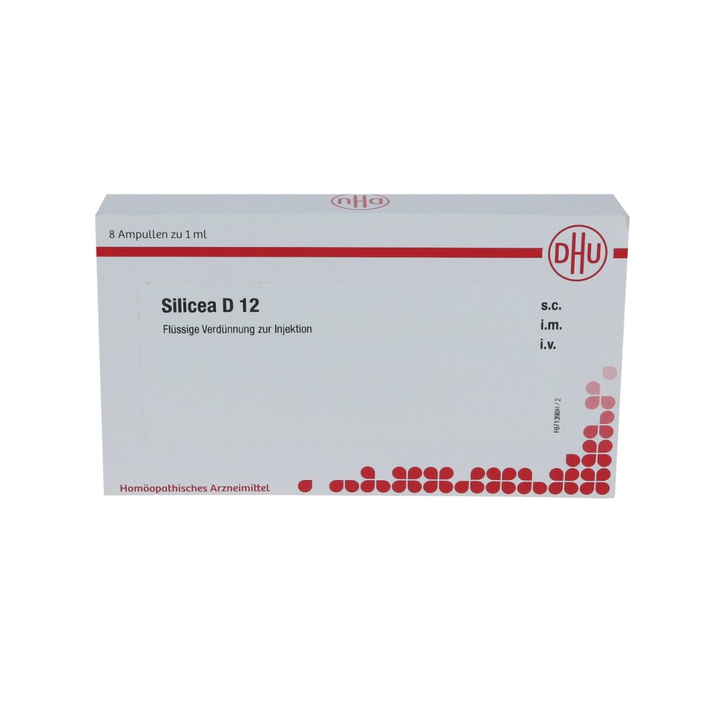 SILICEA D 12 Ampullen - 8X1ml