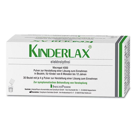 KINDERLAX elektrolytfrei Plv.z.Her.e.Lsg.z.Einn.