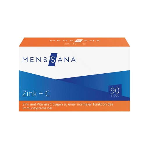ZINK+C MensSana Lutschtabletten