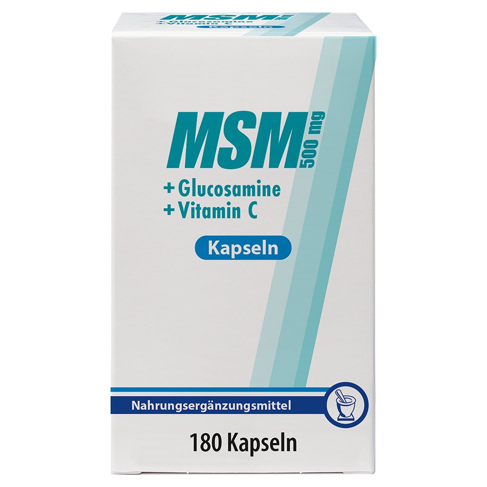 MSM 500 mg+Glucosamine Kapseln