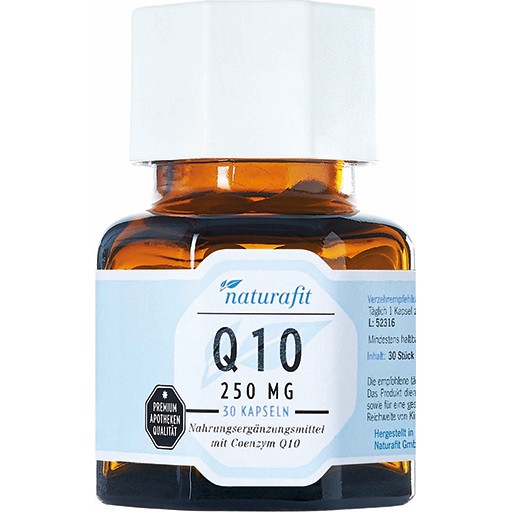 NATURAFIT Q10 250 mg natürlich Kapseln
