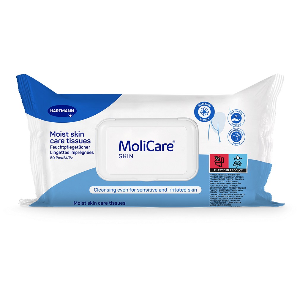 MOLICARE Skin Feuchtpflegetücher - 50St