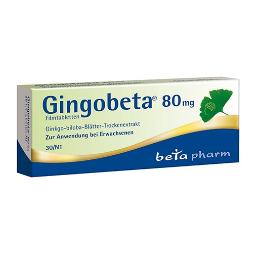GINGOBETA 80 mg Filmtabletten