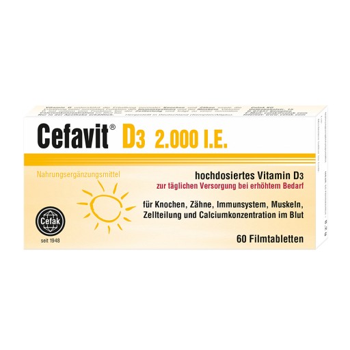 CEFAVIT D3 2.000 I.E. Filmtabletten