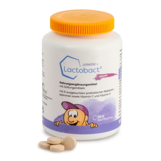 LACTOBACT Junior Drops Lutschtabletten