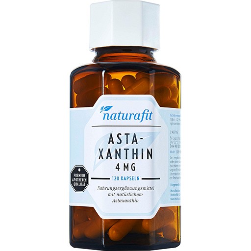 NATURAFIT Astaxanthin 4 mg Kapseln