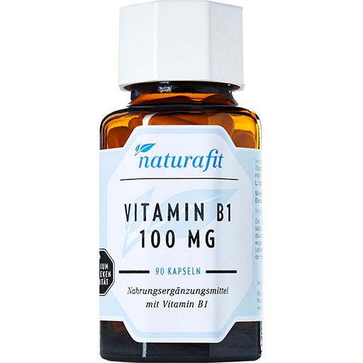 NATURAFIT Vitamin B1 100 mg Kapseln