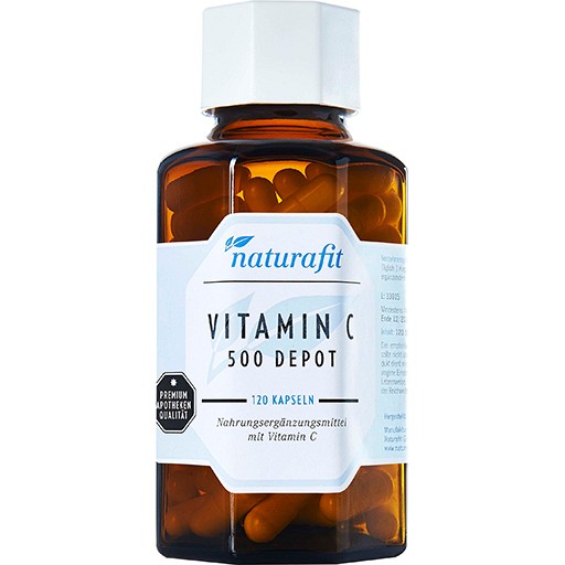 NATURAFIT Vitamin C 500 Depot Kapseln