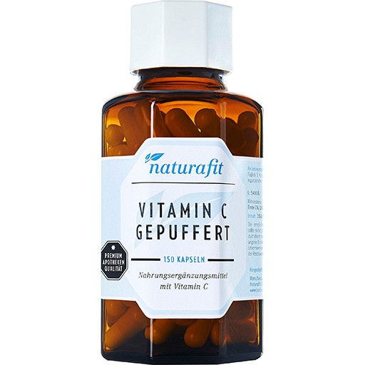 NATURAFIT Vitamin C gepuffert Kapseln