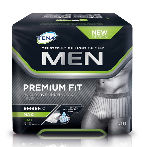 TENA MEN Level 4 Premium Fit Prot.Underwear L - 4X10St