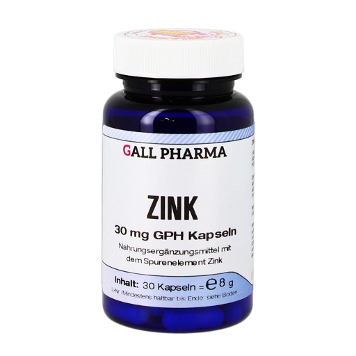 ZINK 30 mg GPH Kapseln