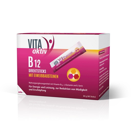 VITA AKTIV B12 Direktsticks mit Eiweißbausteinen