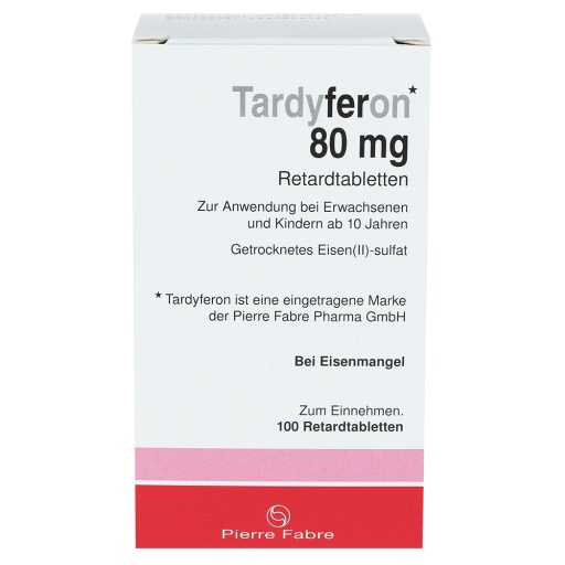 TARDYFERON Depot-Eisen(II)-sulfat 80 mg Retardtab.
