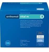 ORTHOMOL Vital M Granulat/Kap./Tabl.Kombip.30 Tage - 1St - Für Frauen & Männer