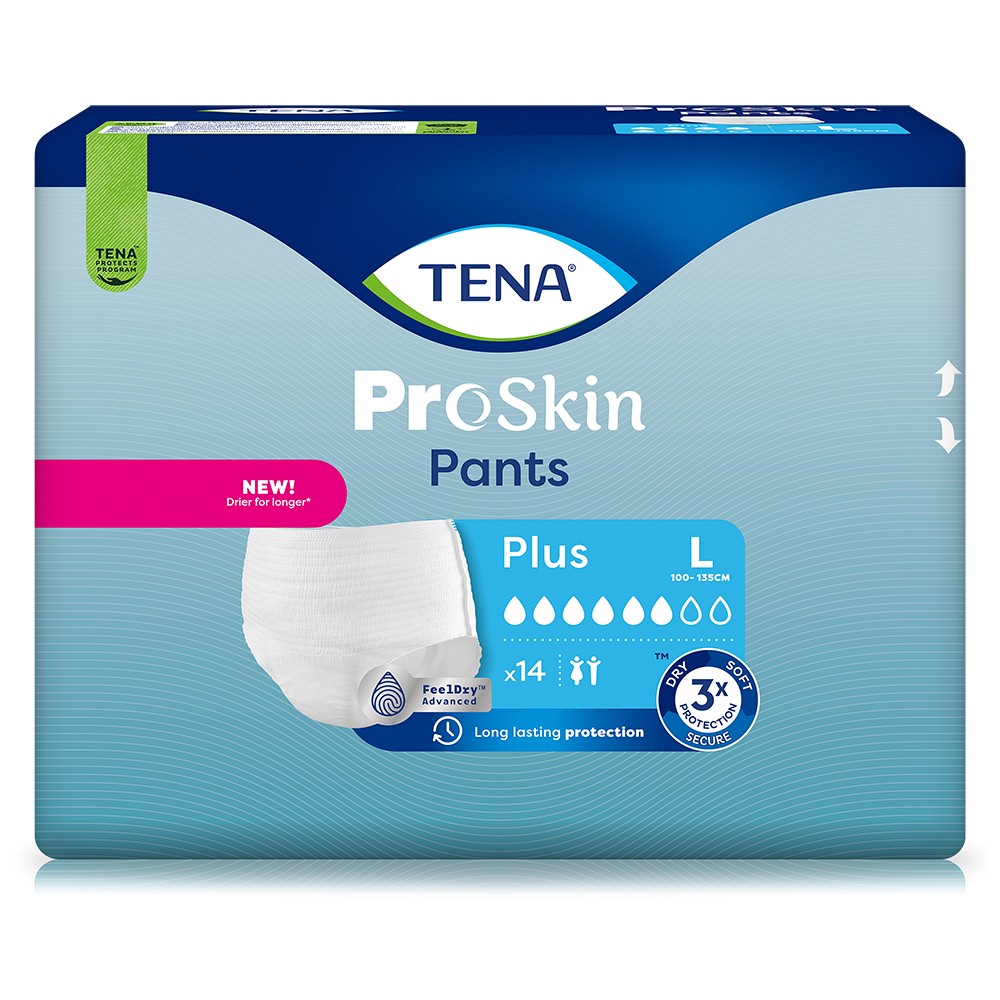 TENA PANTS Plus L bei Inkontinenz
