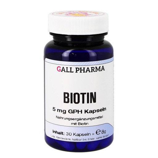 BIOTIN 5 mg GPH Kapseln
