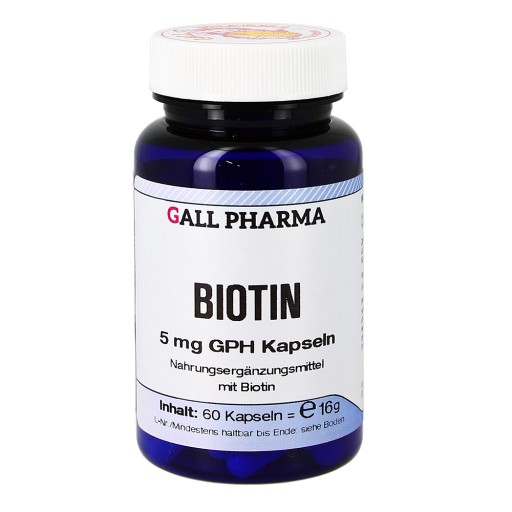 BIOTIN 5 mg GPH Kapseln