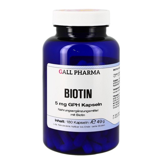BIOTIN 5 mg GPH Kapseln