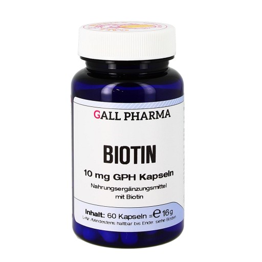 BIOTIN 10 mg GPH Kapseln