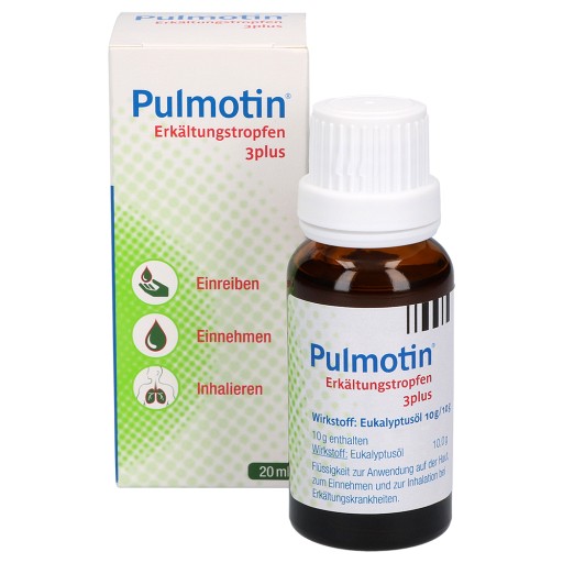 PULMOTIN Erkältungstropfen 3plus - 20ml