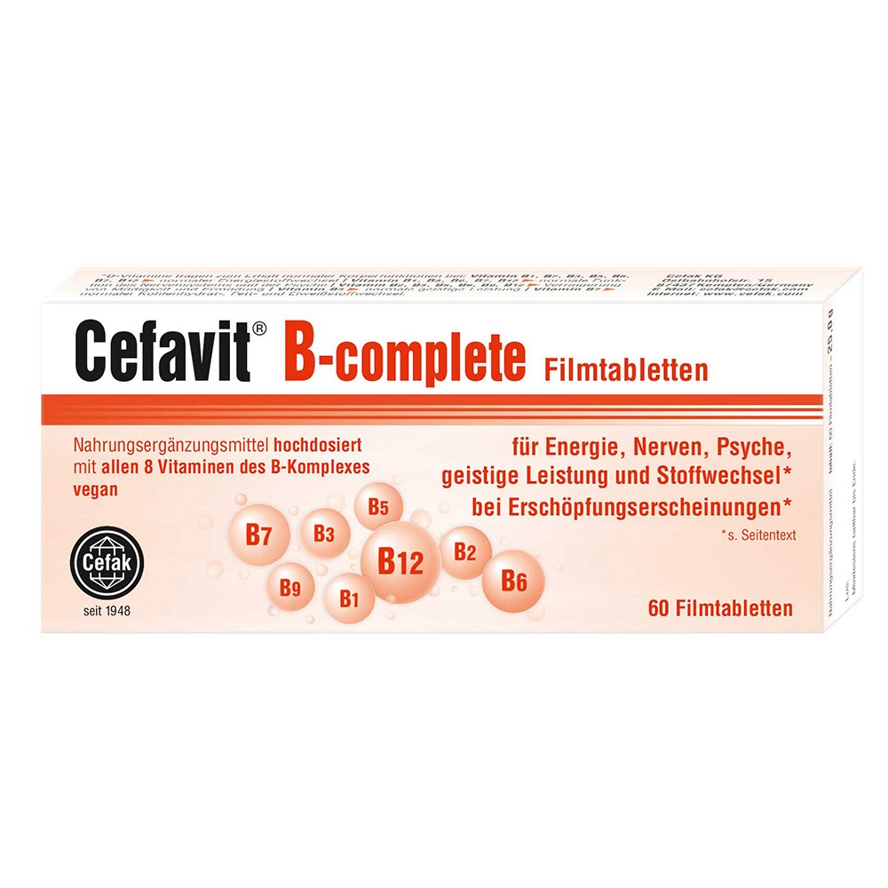 CEFAVIT B-complete Filmtabletten