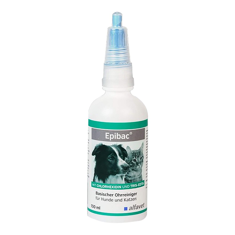 EPIBAC basischer Ohrreiniger Lsg.f.Hunde/Katzen - 100ml