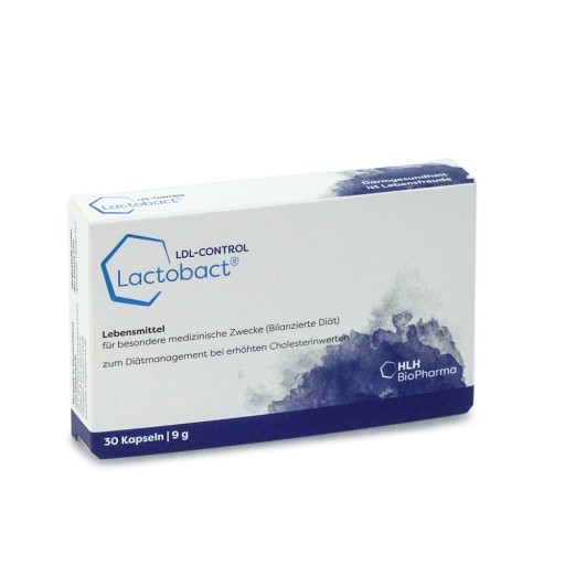 LACTOBACT LDL-Control magensaftresistente Kapseln