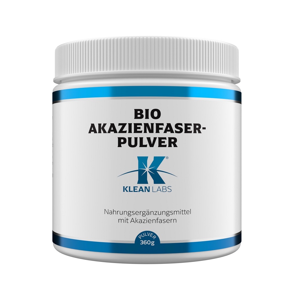 AKAZIENFASER Pulver KLEAN LABS - 360g - Vegan
