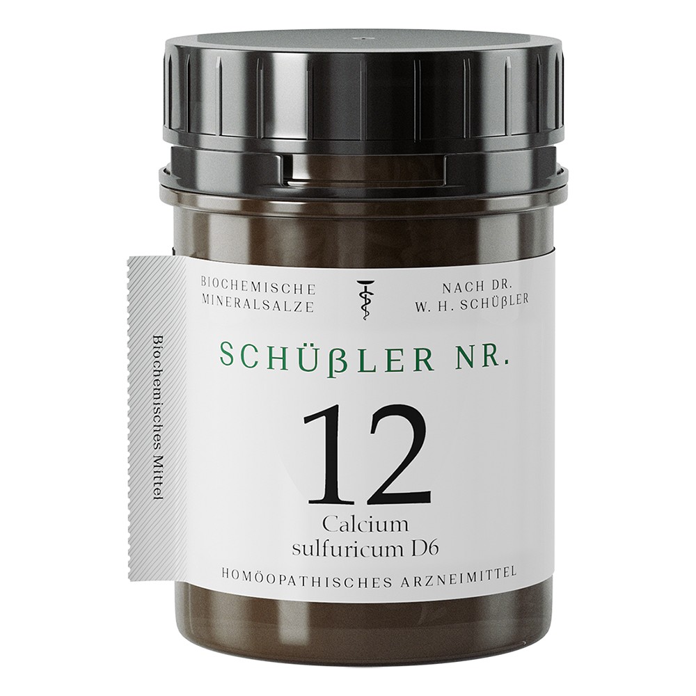 SCHÜSSLER NR.12 Calcium sulfuricum D 6 Tabletten