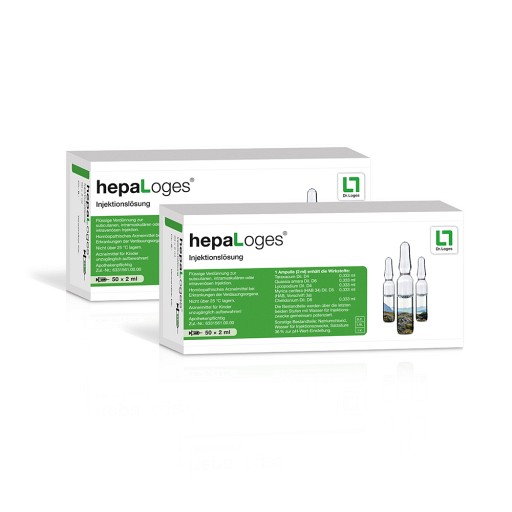 HEPALOGES Injektionslösung Ampullen