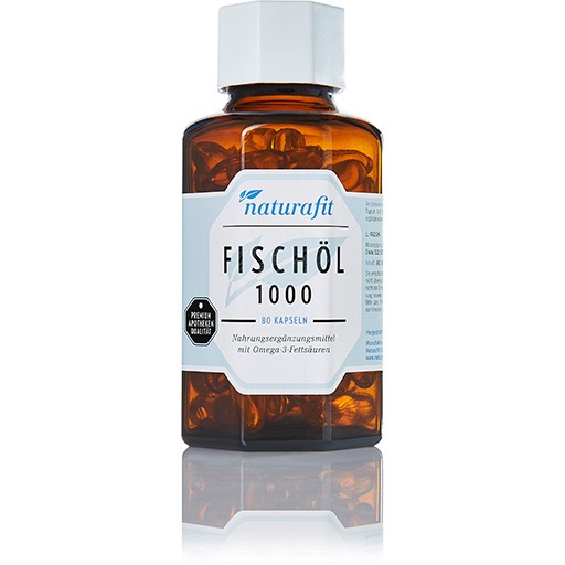 NATURAFIT Fischöl 1000 mg Kapseln