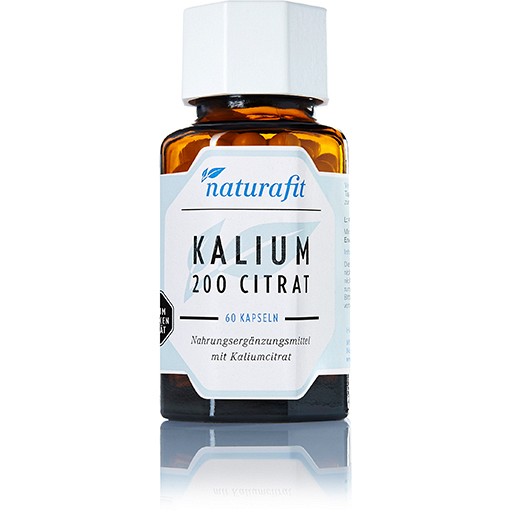 NATURAFIT Kalium 200 Citrat Kapseln