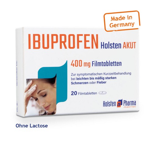 IBUPROFEN Holsten akut 400 mg Filmtabletten