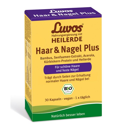 LUVOS Heilerde Bio Haar & Nagel Plus Kapseln