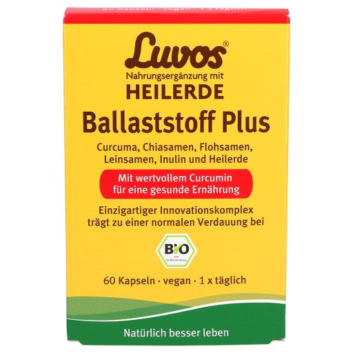 LUVOS Heilerde Bio Ballaststoff Plus Kapseln