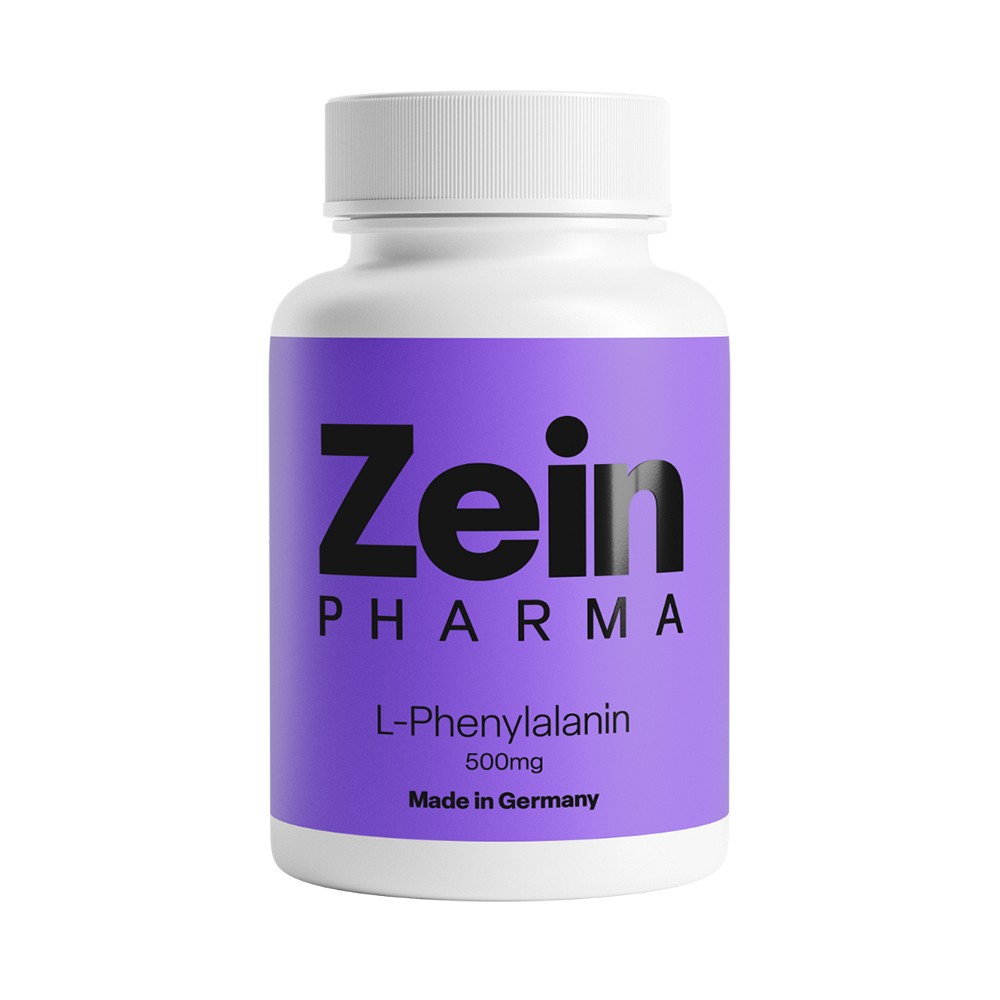 L-PHENYLALANIN 500 mg veg.HPMC Kaps.ZeinPharma - 90St