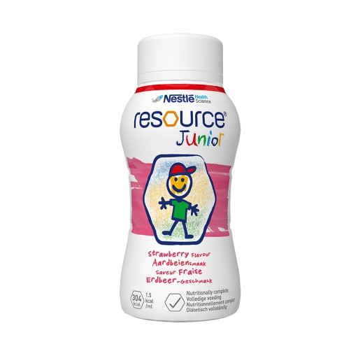 RESOURCE Junior Erdbeer-Geschmack flüssig