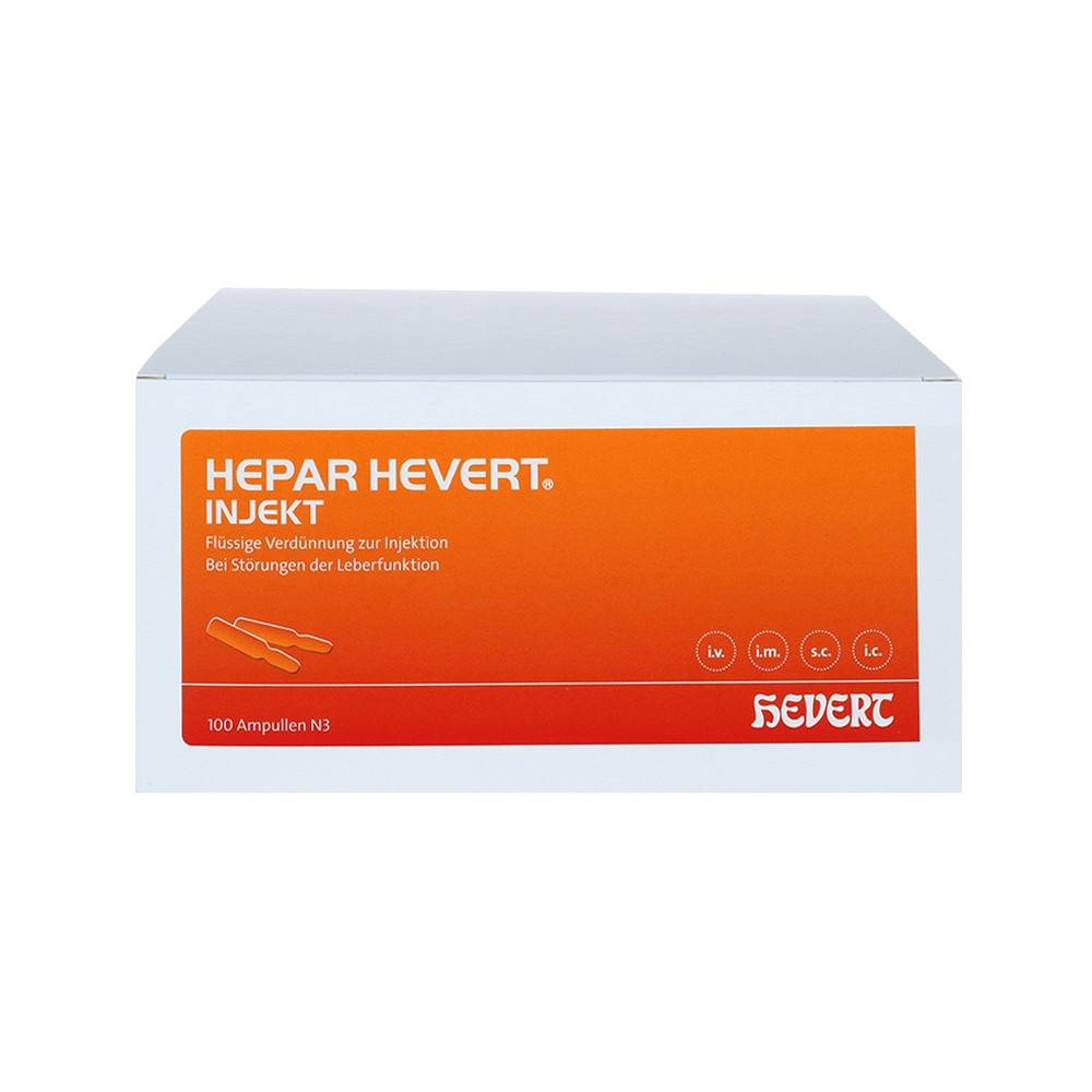 HEPAR HEVERT injekt Ampullen