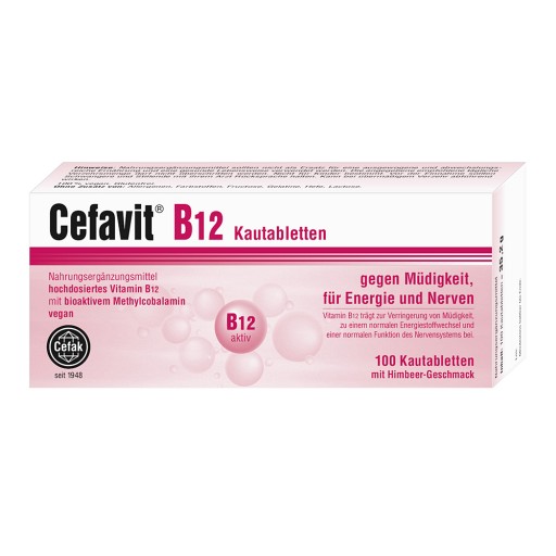 CEFAVIT B12 Kautabletten