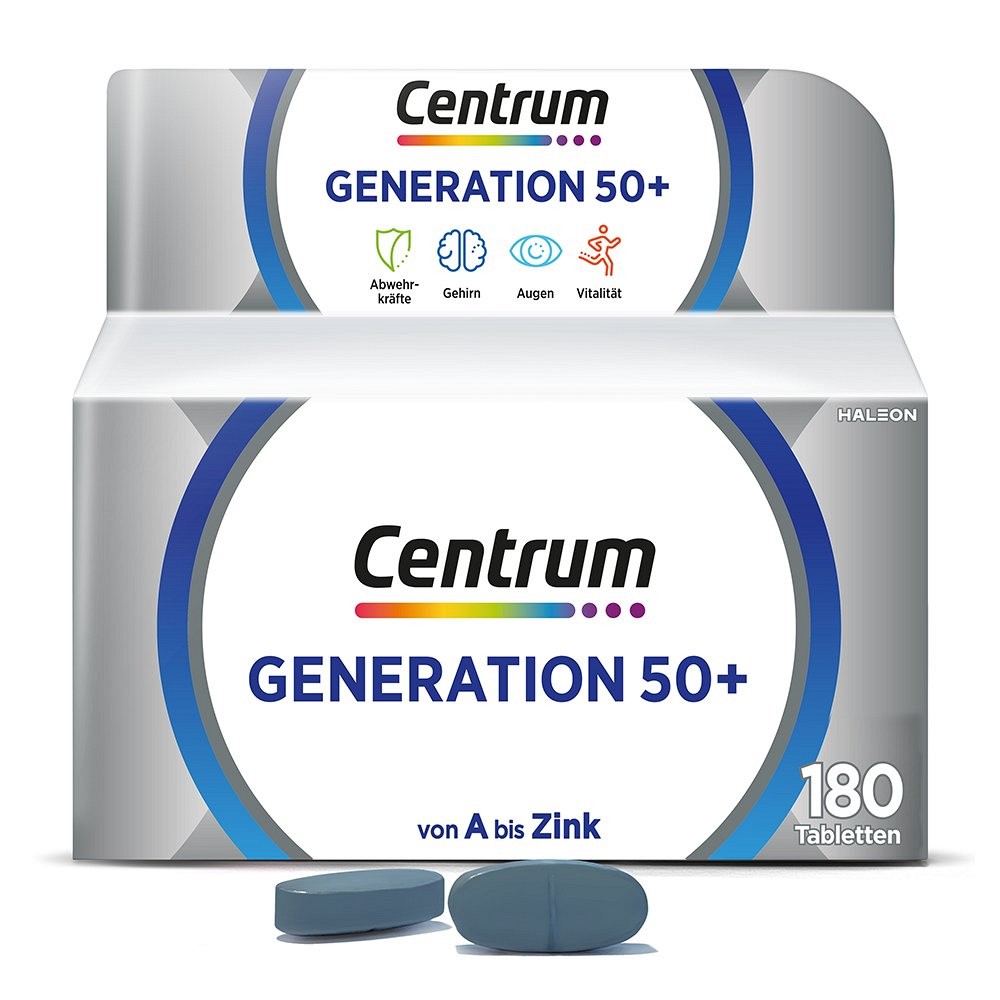 CENTRUM Generation 50+ Tabletten - 180St