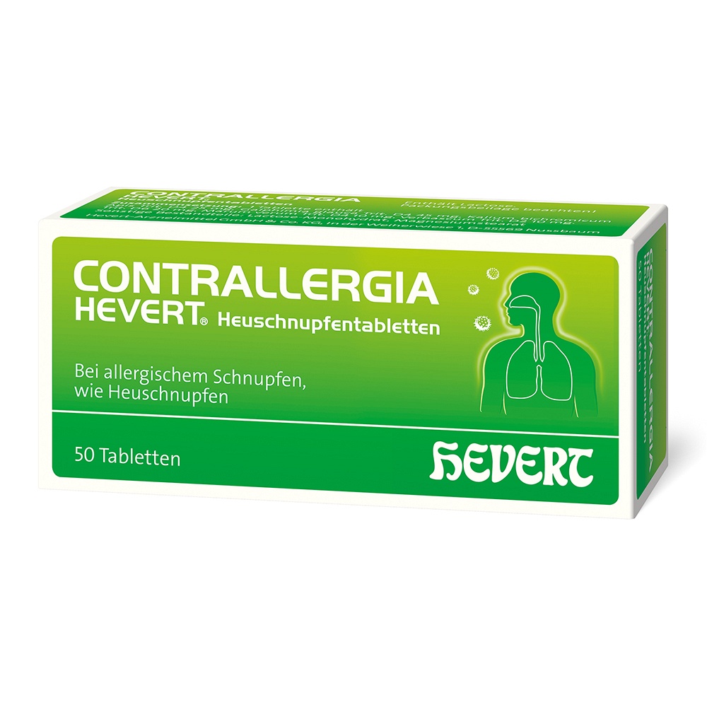 CONTRALLERGIA Hevert Heuschnupfentabletten
