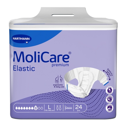 MOLICARE Premium Elastic Slip 8 Tropfen Gr.L