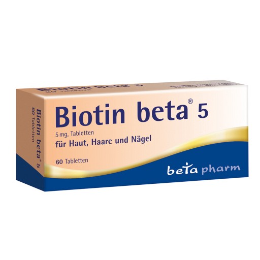 BIOTIN BETA 5 Tabletten