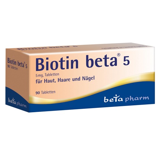 BIOTIN BETA 5 Tabletten